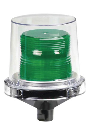Luz LED Electraray, para ubicaciones peligrosas, UL y cUL, 24 Vca/cd, verde