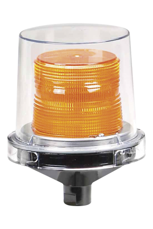 Luz LED electraray, para ubicaciónes peligrosas, UL y cUL , 120-240 Vca, ambar, parpadeo predeterminado