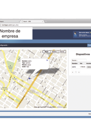 Licencia anual para 1 localizador GPS para plataforma Novit