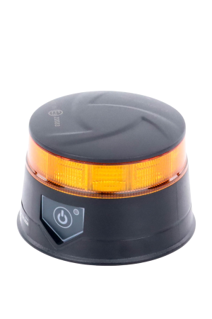 Baliza LED Recargable, Compacta y Discreta Color Ámbar