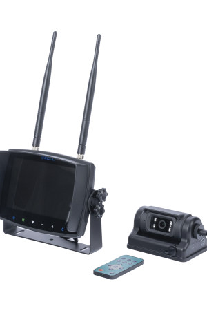 Sistema inalámbrico de reversa con cámara infrarroja , imán y monitor de 7" táctil
