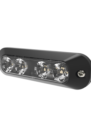 Luz perimetral, 4 LEDs Ultra Brillantes, color Ambar / Rojo