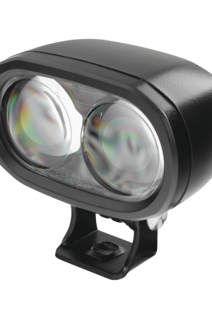 Luz LED de advertencia peatonal de punto azul para montacargas y vehiculos