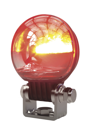 Luz LED límite de arco color rojo, para zonas de trabajo en montacargas y vehiculos
