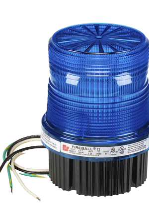 Estrobo fireball Para Ubicaciones Peligrosas, UL y cUL, 120 Vca, Azul