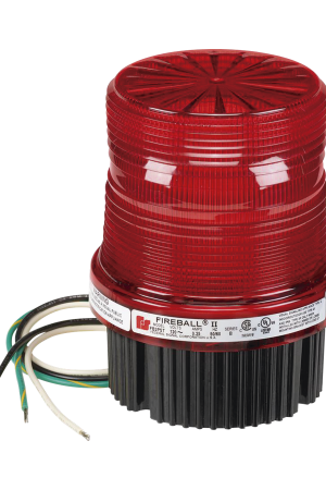 Estrobo fireball Para Ubicaciones Peligrosas, UL y cUL, 120 Vca, rojo