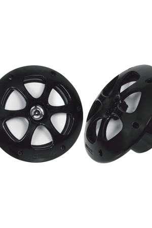 Par de altavoces fabricado en grado marinos en color negro de 6.5" de 100 W de entrada máxima