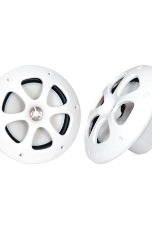 Par de altavoces fabricado en grado marinos en color blanco de 6.5" de 100 W de entrada máxima