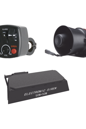 Kit para motocicleta EPCOM INDUSTRIAL, sirena/ bocina 100 Watt y controlador