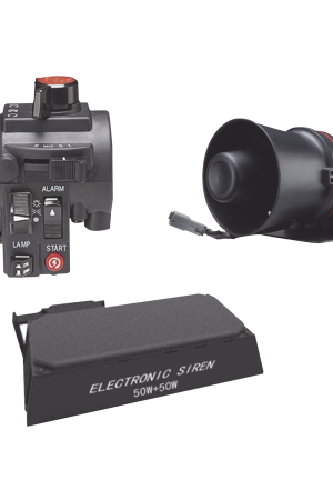 Kit para motocicleta EPCOM INDUSTRIAL, sirena/bocina de 100 Watt y controlador