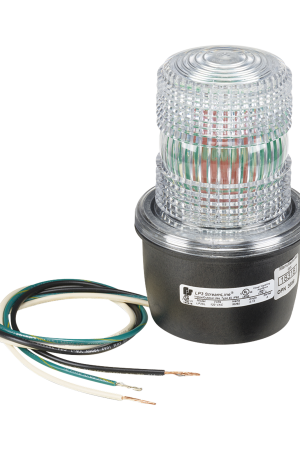 Luz de advertencia LED serie Streamline, 120 Vca, montaje tipo t, claro