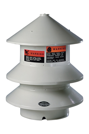 Sirena de alta potencia omnidireccional, 120Vca/cd