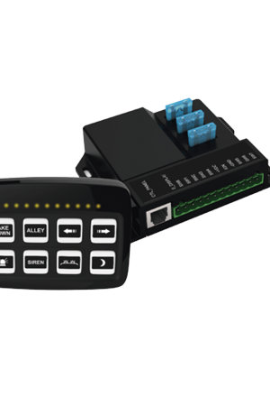Controlador Universal de 8 interruptores, 12-24 Vcd con Montaje Fijo y de Succión