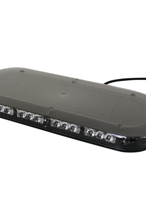 Mini barra de 42 LED, ámbar/blanco, 15 Pulgadas, SAE, Montaje Fijo Con Tornillos, 12-24 Vcd, Lente transparente