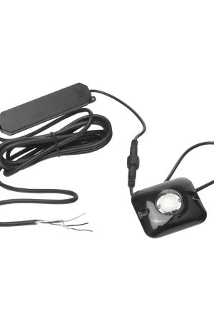 Estrobo Oculto de 9 LED, Ideal para Vehículos Encubierto, Color Claro