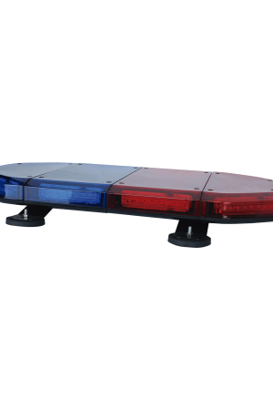 Mini Barra de 24 Pulgadas con 240 LED, Color Rojo/Azul Con Montaje Magnético