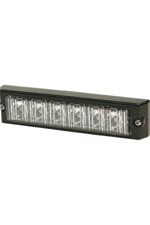 Luz Auxiliar Serie X3705, 6 LEDs Ultra Brillantes, color Rojo / Azul