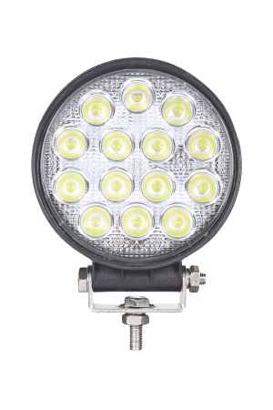 Luz de Trabajo de 14 LED, 42 Watts, 3500 Lúmenes, IP67, 10-30 Vcc