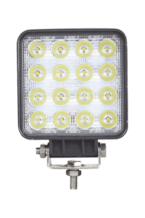 Luz de trabajo de 16 LED, 4000 Lumenes, 48 Watts, 10-30 Vcc, IP67