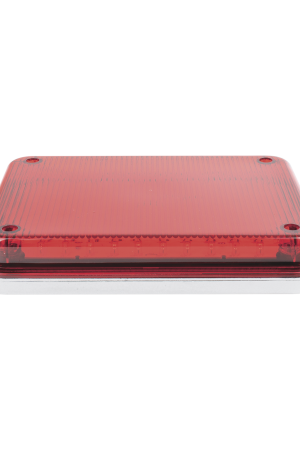 Luz de Advertencia de 9X7", Color Rojo, Ideal para Ambulancias